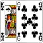 King of Clubs at Nine of Clubs