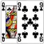 Queen of Clubs at Nine of Clubs