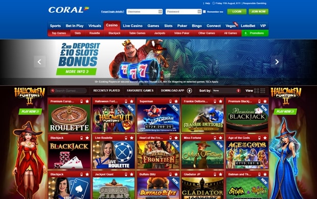 Coral online casino играть в crazy fruits онлайн казино
