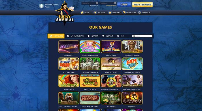 Lucky Admiral Casino Review - Are They a Trustworthy Casino in 2022?