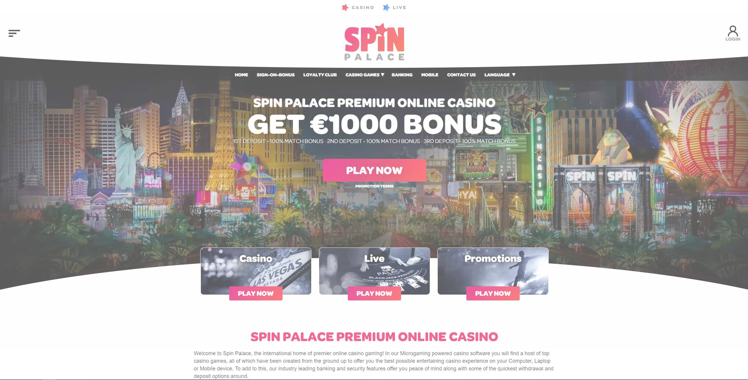 spin palace casino - What Can Your Learn From Your Critics