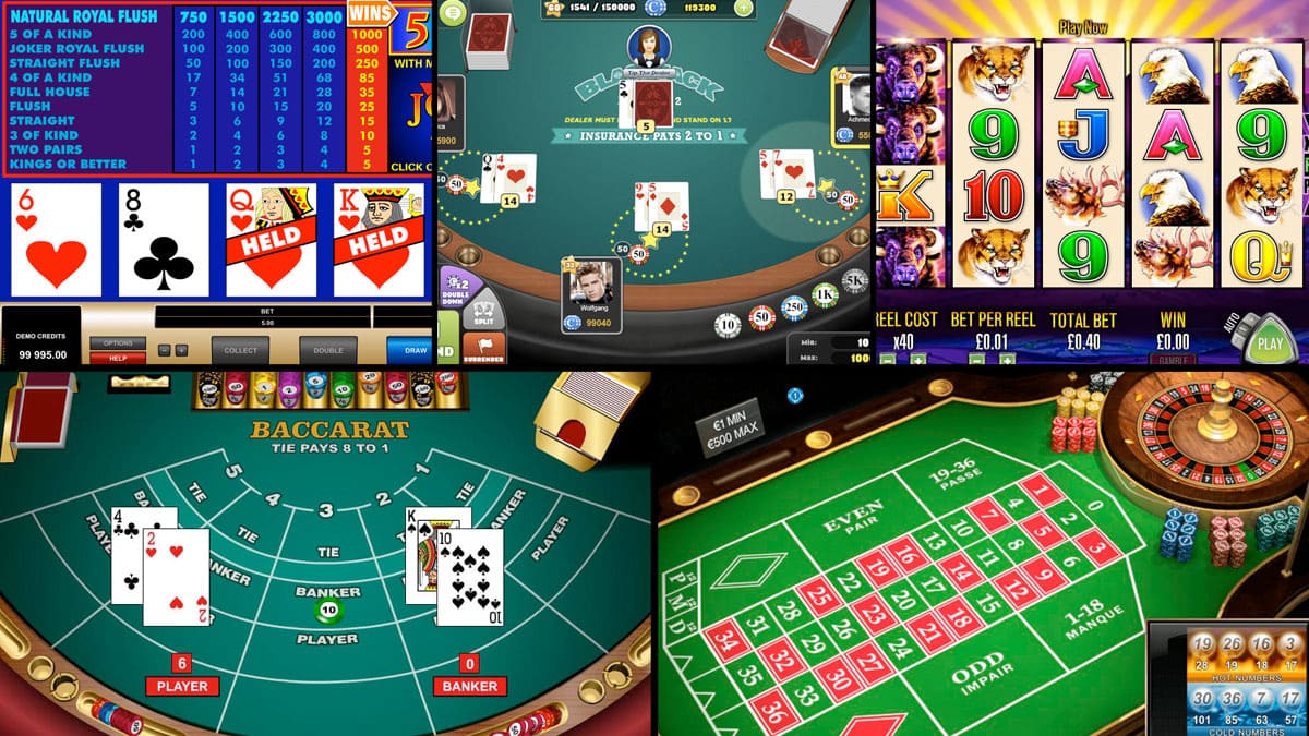 What Games Can You Play at Online Casinos?