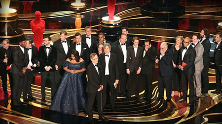 Oscars Winners on Stage