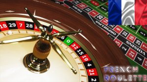 French Roulette Wheel Table Flag