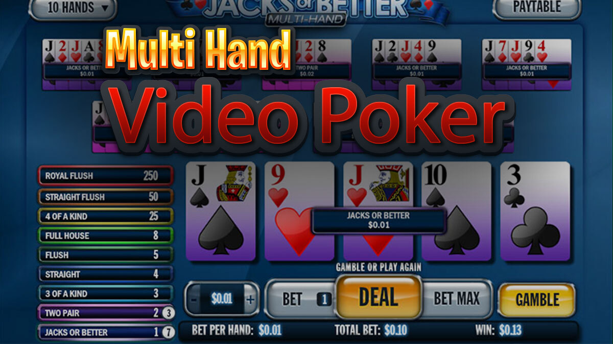 Meaningful Fateful conscience Multi-Hand Video Poker - Why Would You Play Multi-Hand Video Poker?