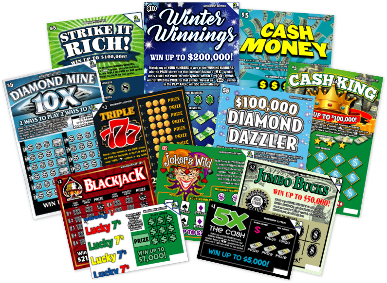 Lottery Scratch-Off Tickets