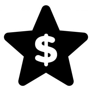 Money Star Icon