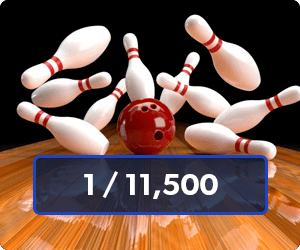 Odds of Bowling a Perfect Game