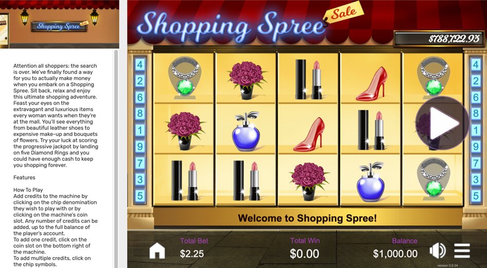 Shopping Spree Gameplay
