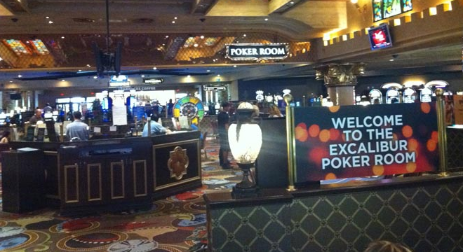 The Excalibur Poker Room