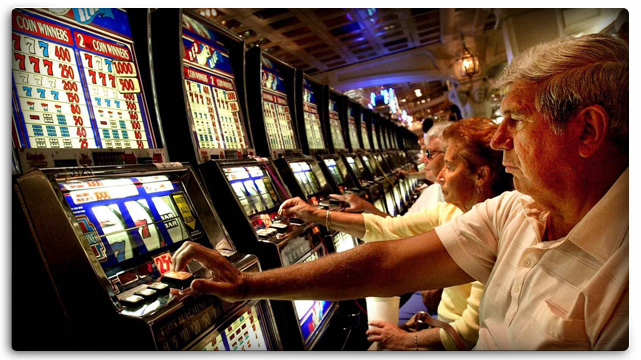 Slot Players Gambling While In Slot Trance