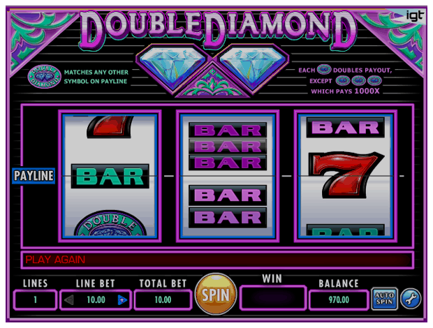Double Diamonds Slots Free