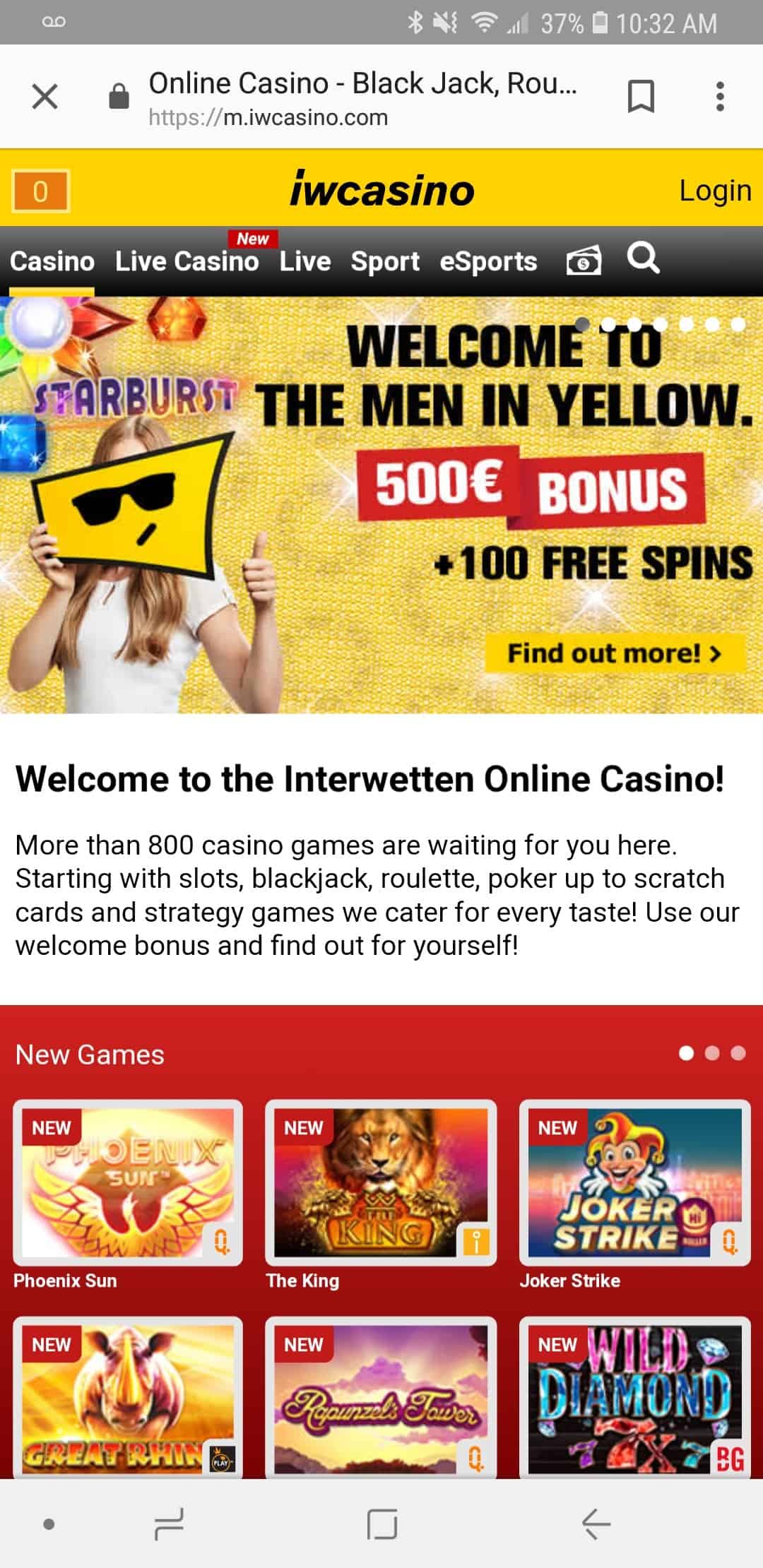 casino internet